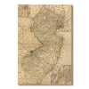 New Jersey Map from 1882 DaydreamHQ Grand Wood Wall Art 32x48