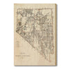 Nevada Map from 1879 DaydreamHQ Grand Wood Wall Art 18x24