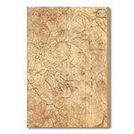 Ashland, Oregon Map from 1891 DaydreamHQ Grand Wood Wall Art 18x24