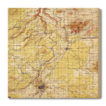 Bend, Oregon Map from 1929 DaydreamHQ Grand Wood Wall Art 24x24