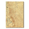 Salt Lake, Utah Map from 1885 DaydreamHQ Grand Wood Wall Art 18x24