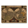 World Map from 1595 DaydreamHQ Grand Wood Wall Art 24x18