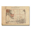 Wyoming Map from 1879 DaydreamHQ Grand Wood Wall Art 24x18