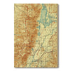Grand Teton National Park, Wyoming Map from 1899 DaydreamHQ Grand Wood Wall Art 18x24