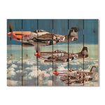 P51 Mustang - Photography on Wood DaydreamHQ Photography on Wood 33x24