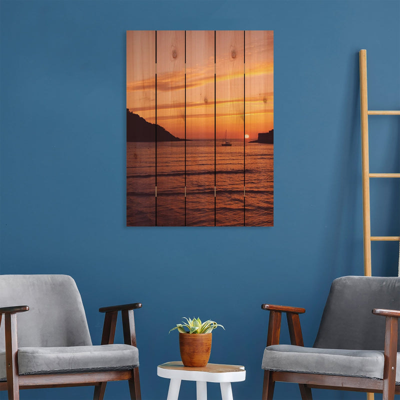 Sailor's Sunset - Photography on Wood DaydreamHQ Photography on Wood