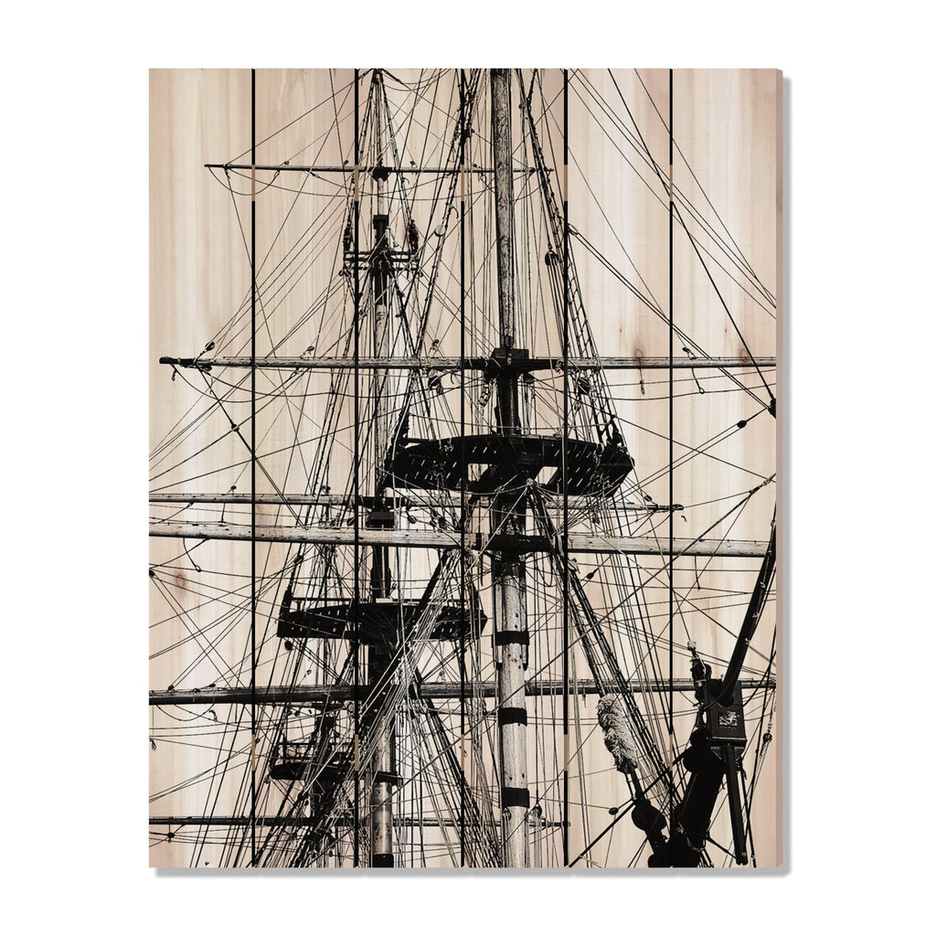 Tall Ship - Photography on Wood DaydreamHQ Photography on Wood 32x42