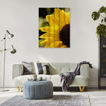 Yellow Sunflower - Photography on Wood DaydreamHQ Photography on Wood